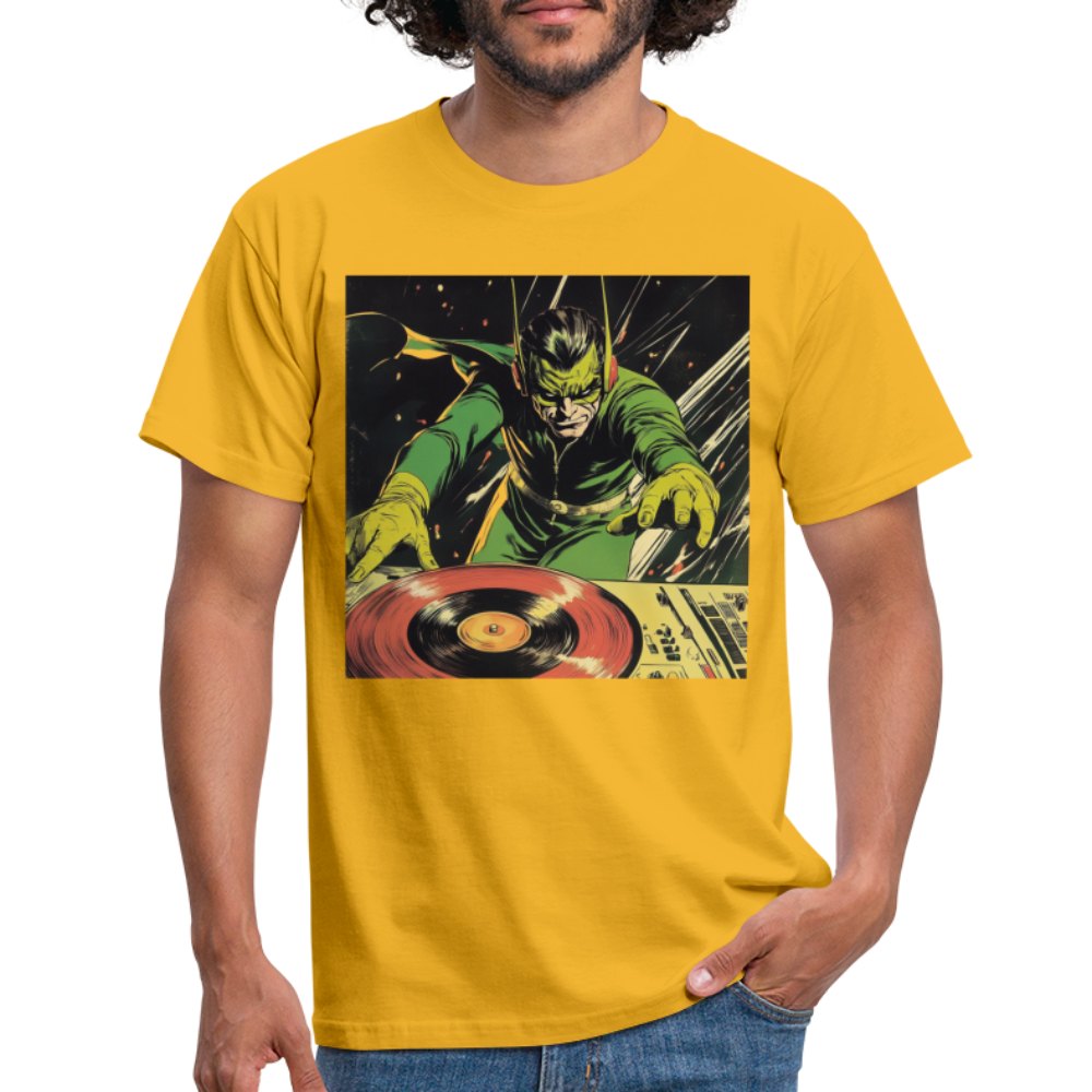 Vibe Venom, T-shirt herr - gul