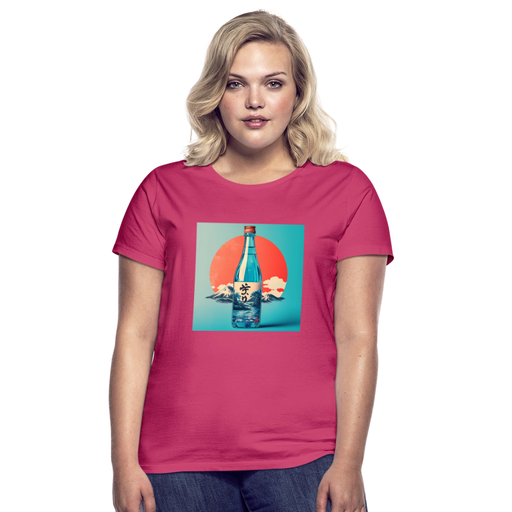 Stillhet i glas, T-shirt dam - azalea