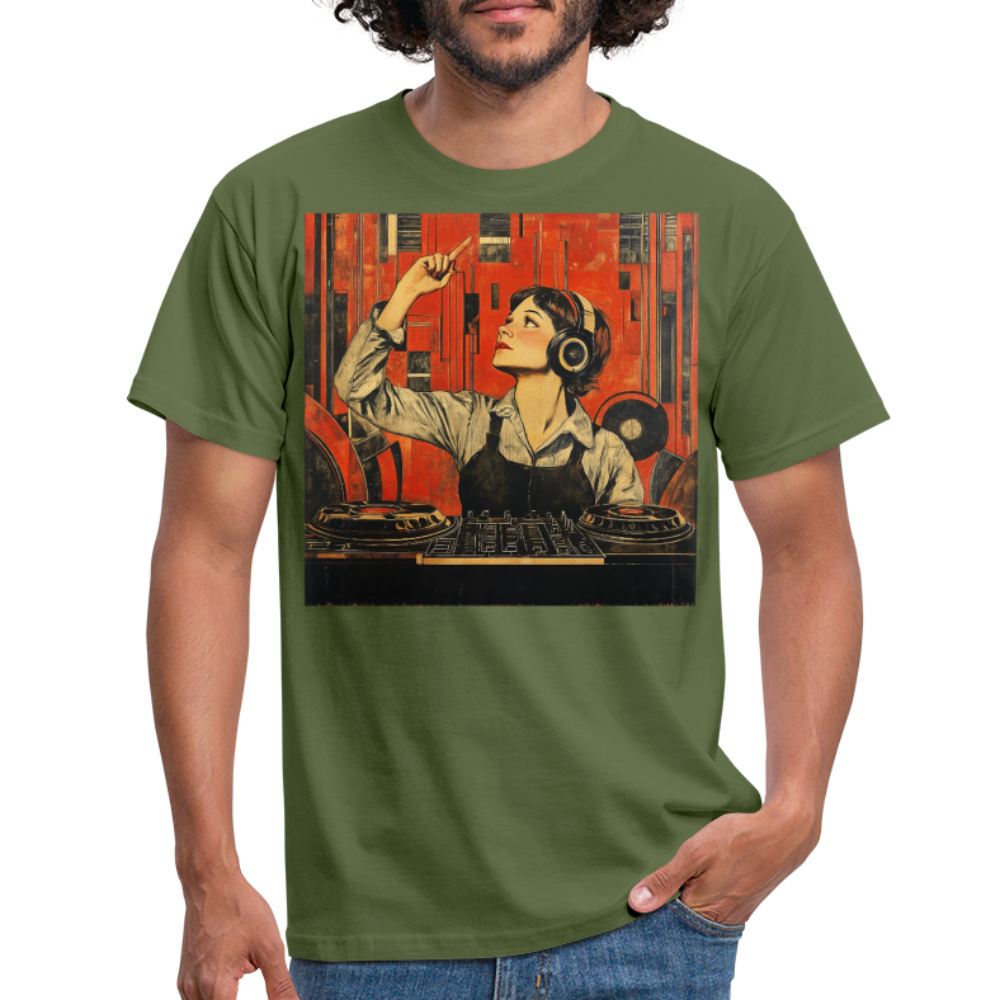 Revolutionens Rytm, T-shirt herr - Militärgrön