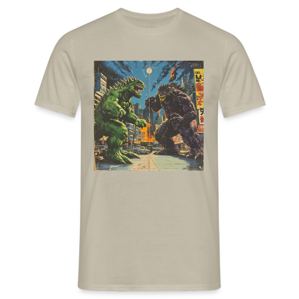 Kampen vid Solnedgången, T-shirt herr - sandbeige