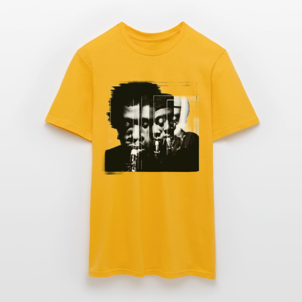 Between Breaths, T-shirt herr - gul