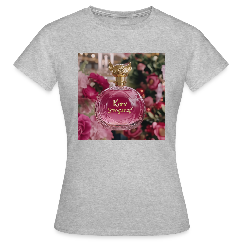 Eau de Toilette, T-shirt dam - gråmelerad