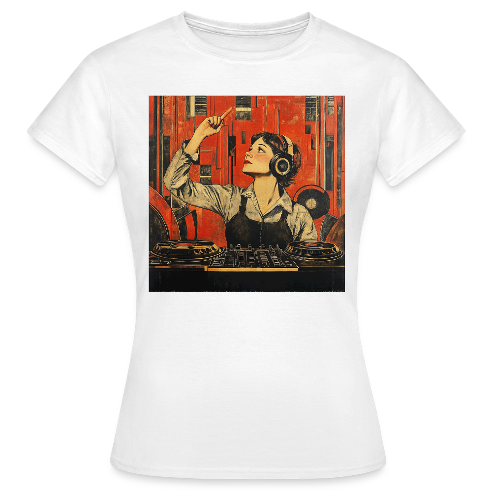 Revolutionens Rytm, T-shirt dam - vit