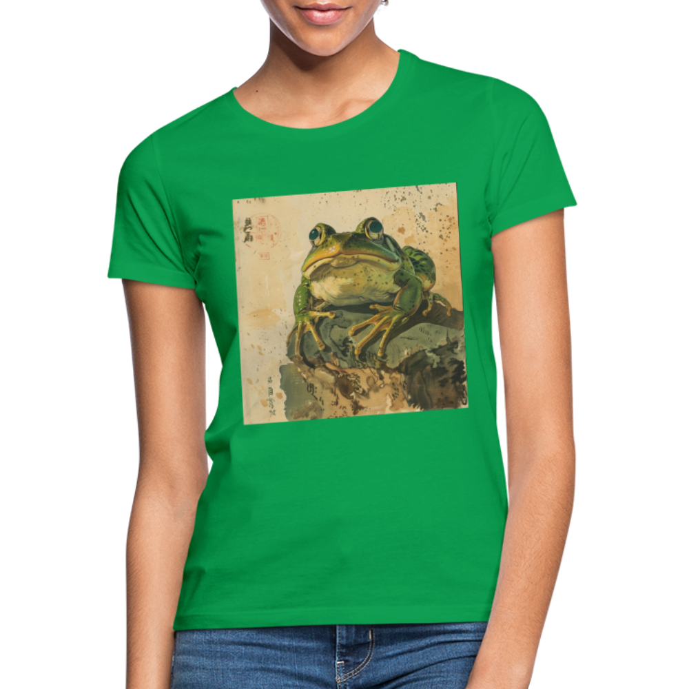 Grodan i Skymningen, T-shirt dam - kellygrön