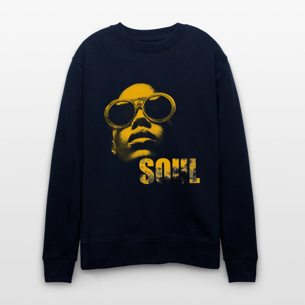 Golden Soul, Ekologisk sweatshirt CHANGER unisex från Stanley/Stella - marinblått