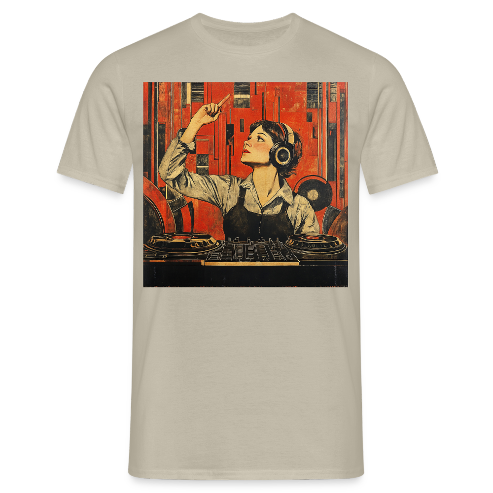 Revolutionens Rytm, T-shirt herr - sandbeige