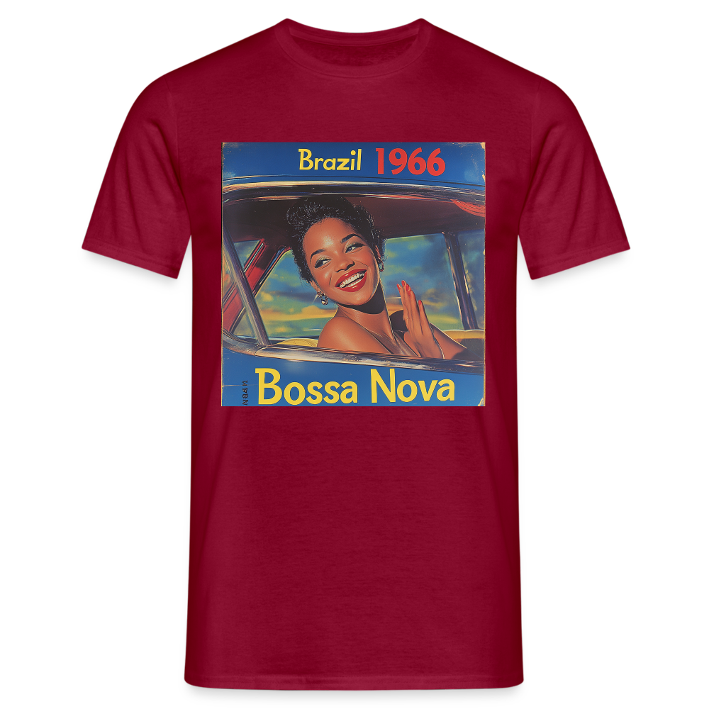 Isabela Costa, brazil 1966, T-shirt herr - tegelröd
