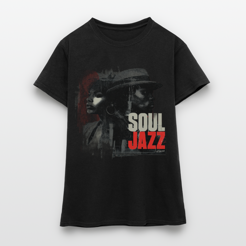 Soul Jazz Experience, T-shirt dam - svart