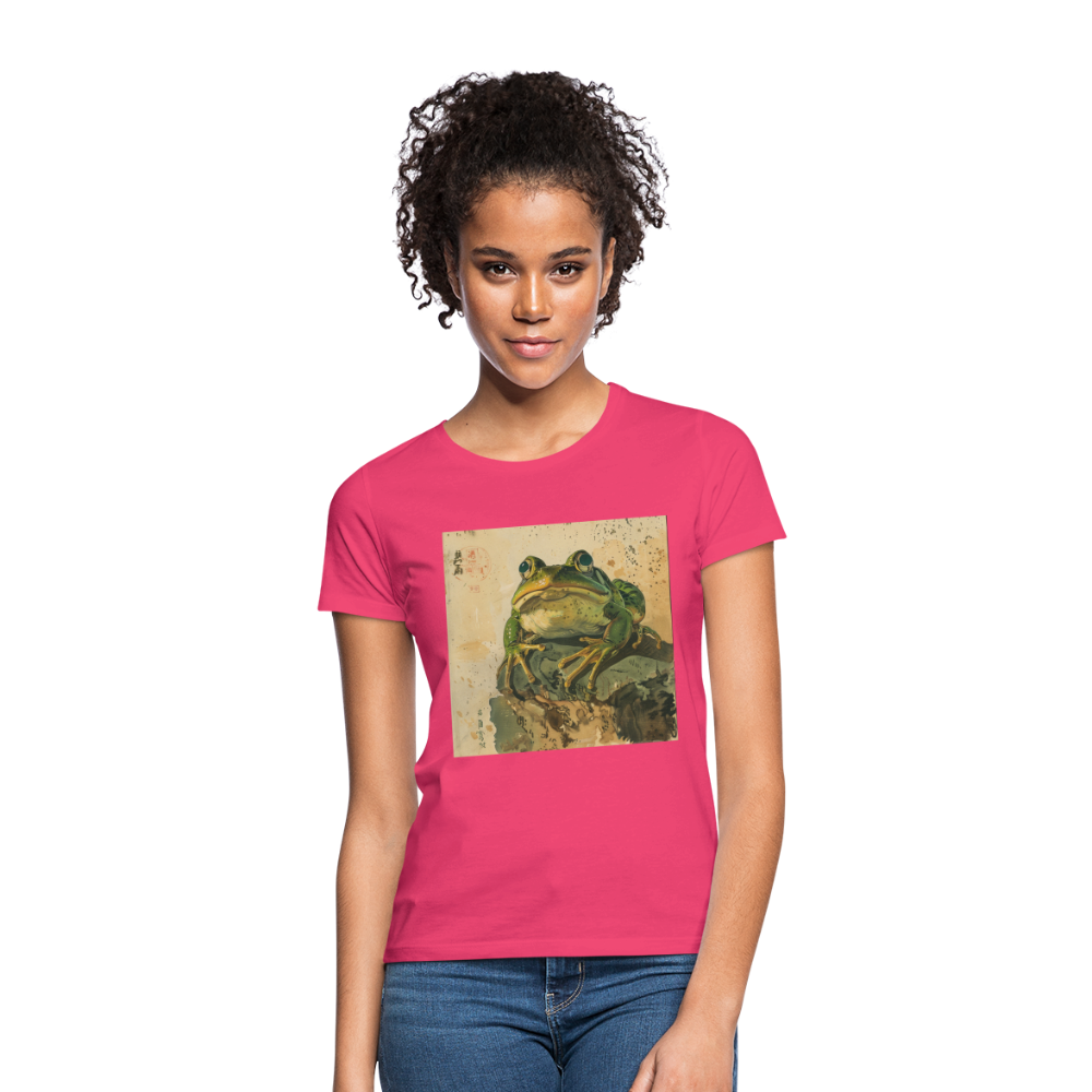 Grodan i Skymningen, T-shirt dam - azalea