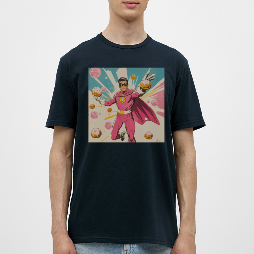 Frosting-Fury, T-shirt herr - marinblå