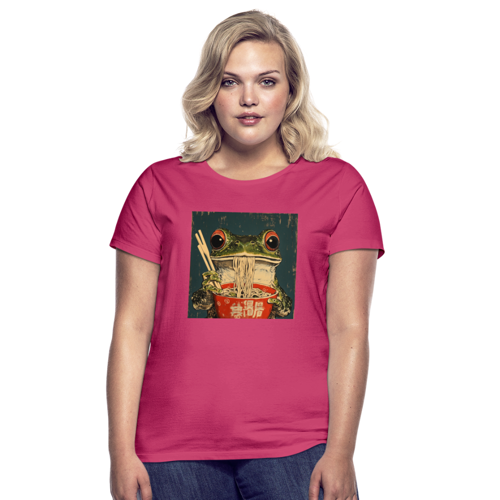 Ramen i Regnet, T-shirt dam - azalea