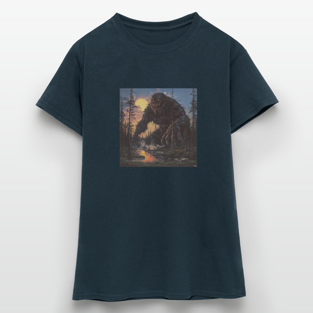 I Skuggorna av Värmland, T-shirt dam - marinblå