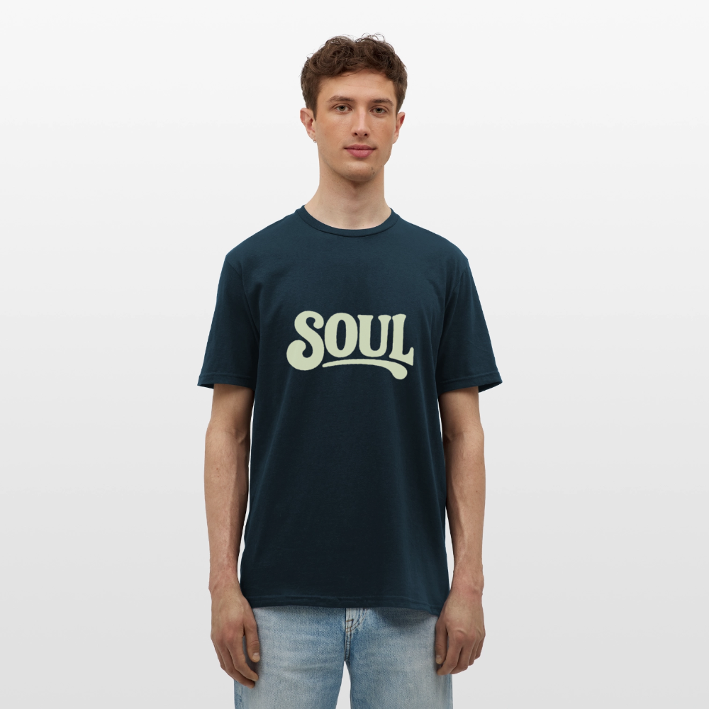 All About Soul, T-shirt unisex - marinblå