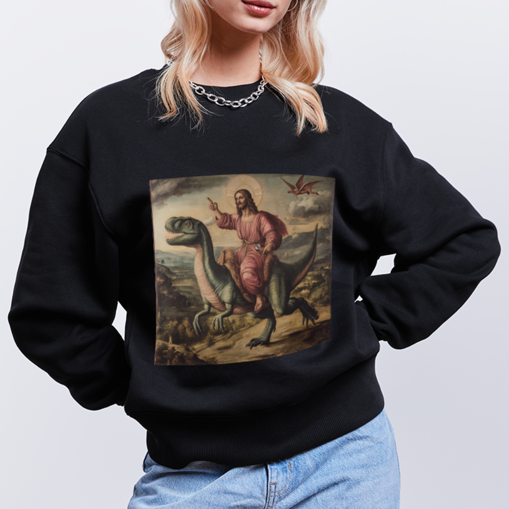 Ritten genom Tiden, Ekologisk oversizetröja RADDER unisex från Stanley/Stella - svart