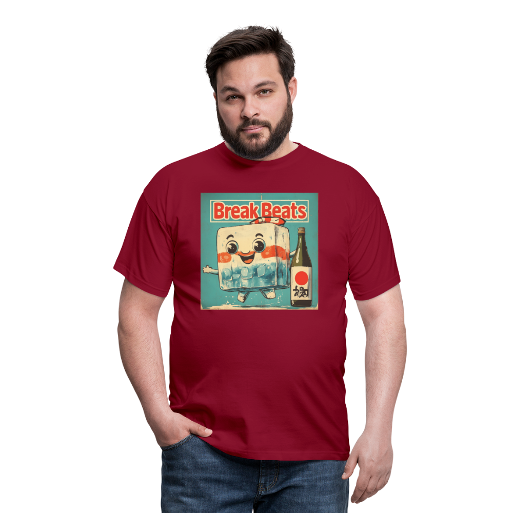 Nippon Break Beats, T-shirt herr - tegelröd