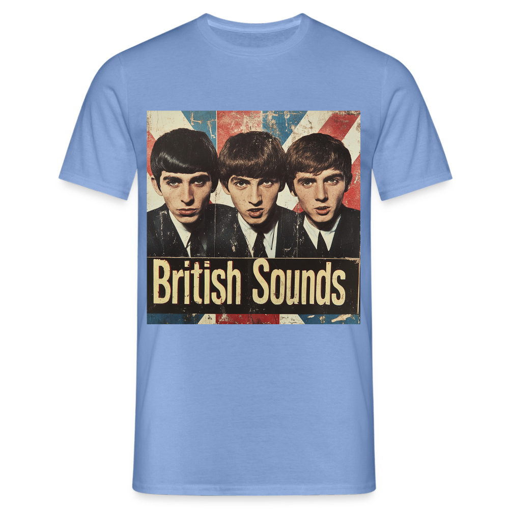 British sounds 1965, T-shirt herr - carolina blue