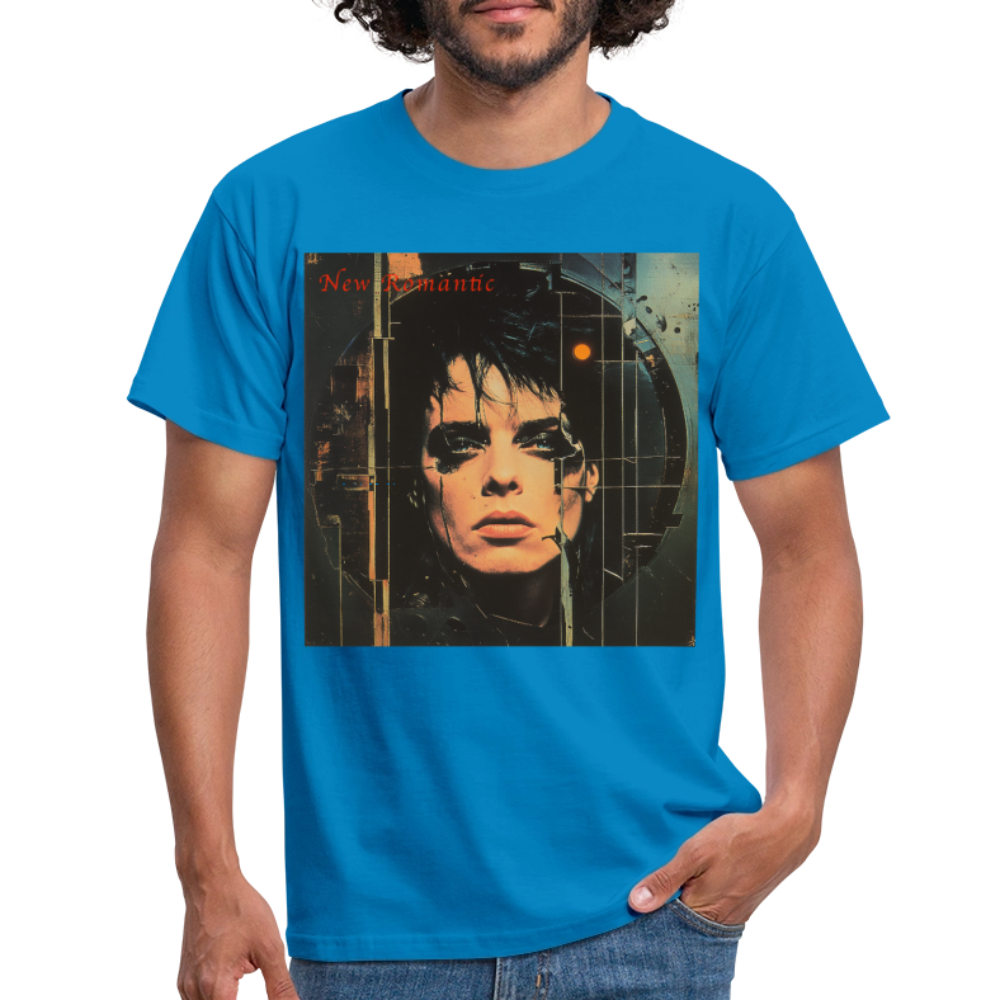 New Romance, T-shirt herr - kungsblå