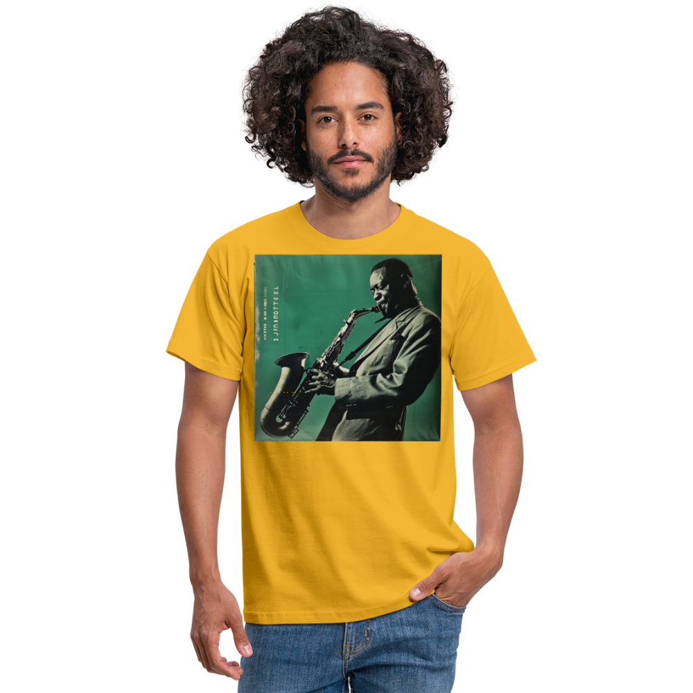 Nattens Toner i New York, T-shirt herr - gul