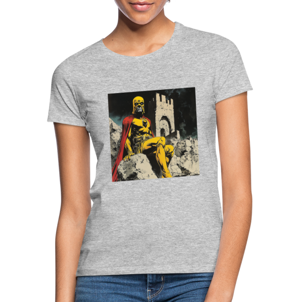Orkalon, T-shirt dam - gråmelerad