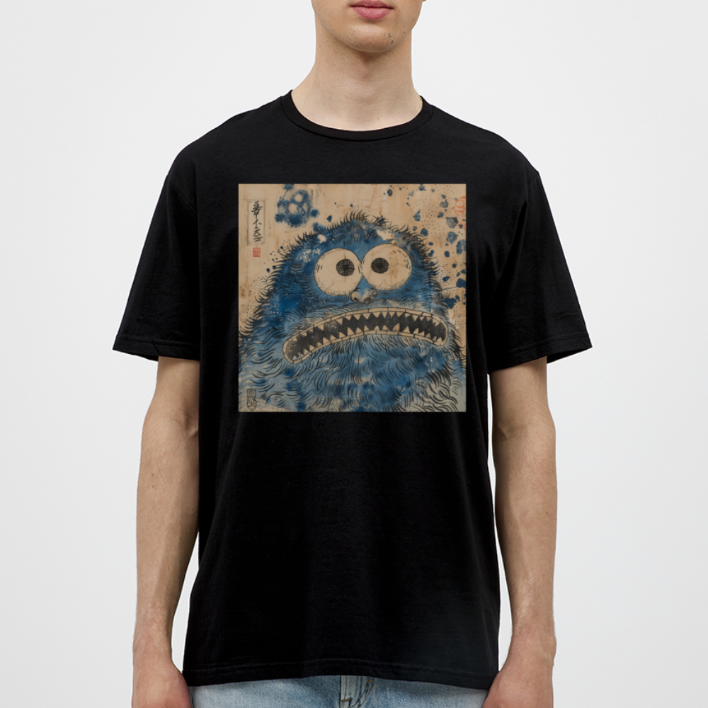 Uramiko ramlar i floden, T-shirt herr - svart