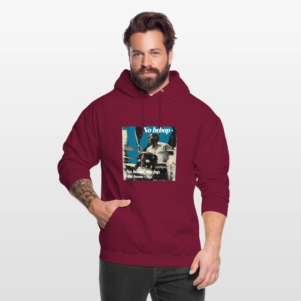 Push It Bebop, Luvtröja unisex - bordeaux