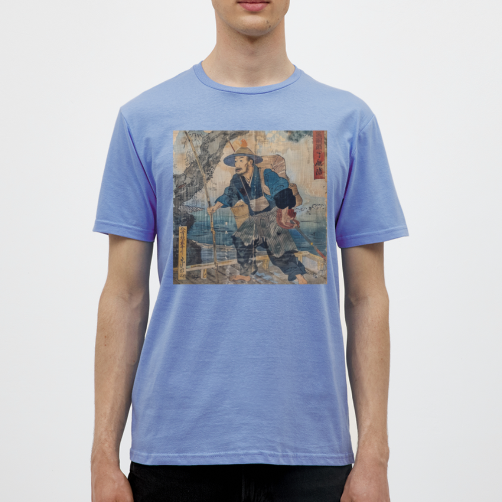 Fiskaren som bytte karriär, T-shirt herr - carolina blue