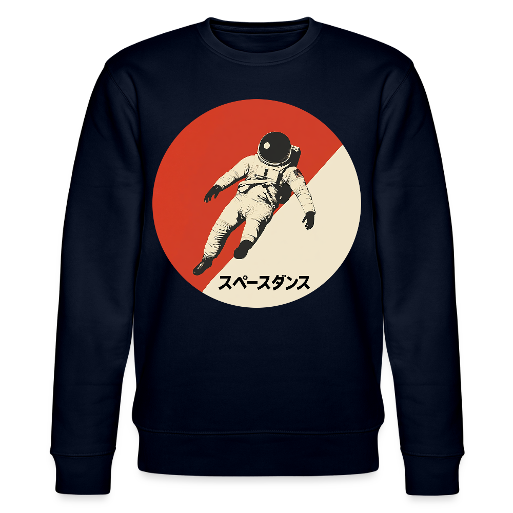 Space Dance, Ekologisk sweatshirt CHANGER unisex från Stanley/Stella - marinblått