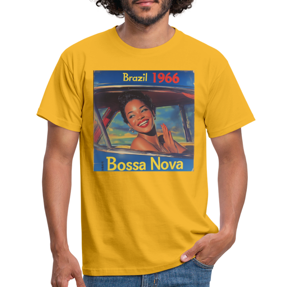 Isabela Costa, brazil 1966, T-shirt herr - gul