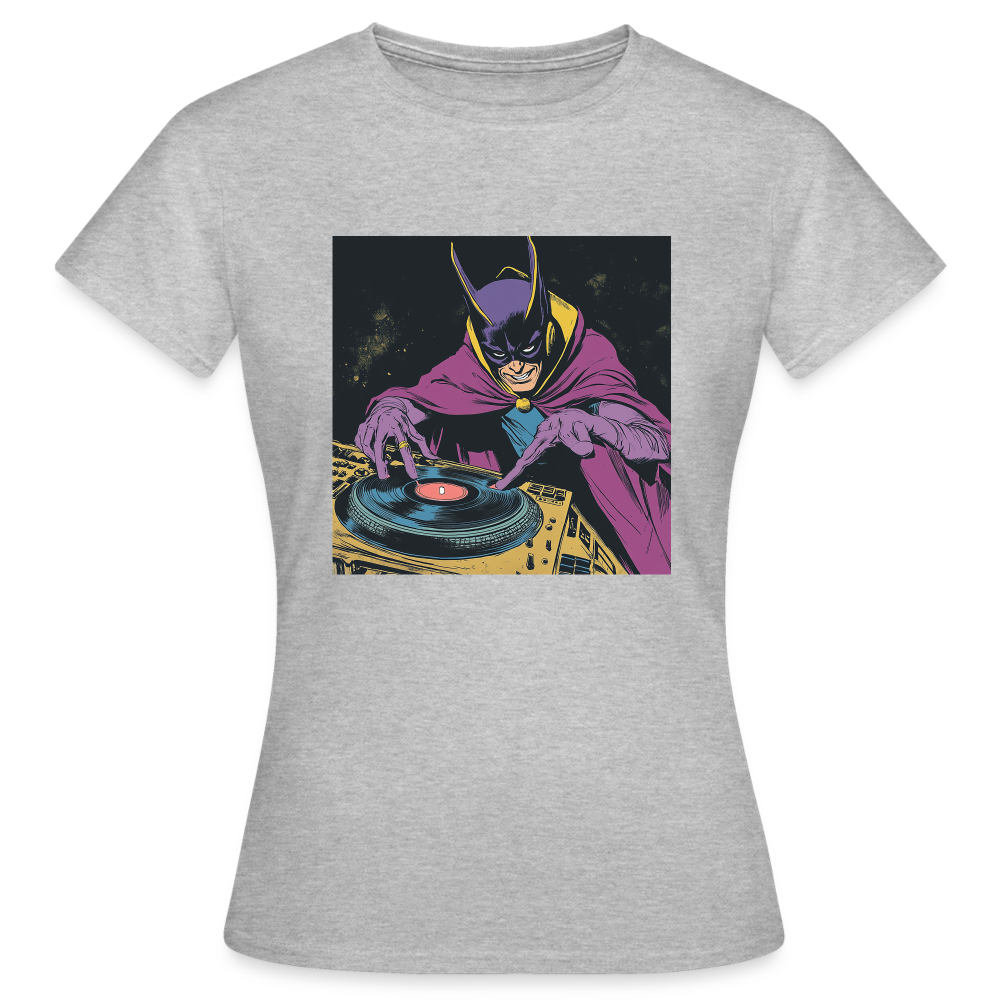 Purple Pulse, T-shirt dam - gråmelerad