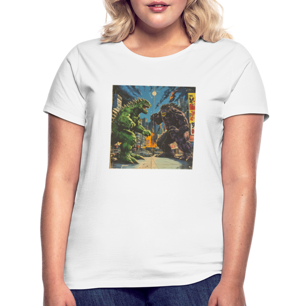 Kampen vid Solnedgången, T-shirt dam - vit