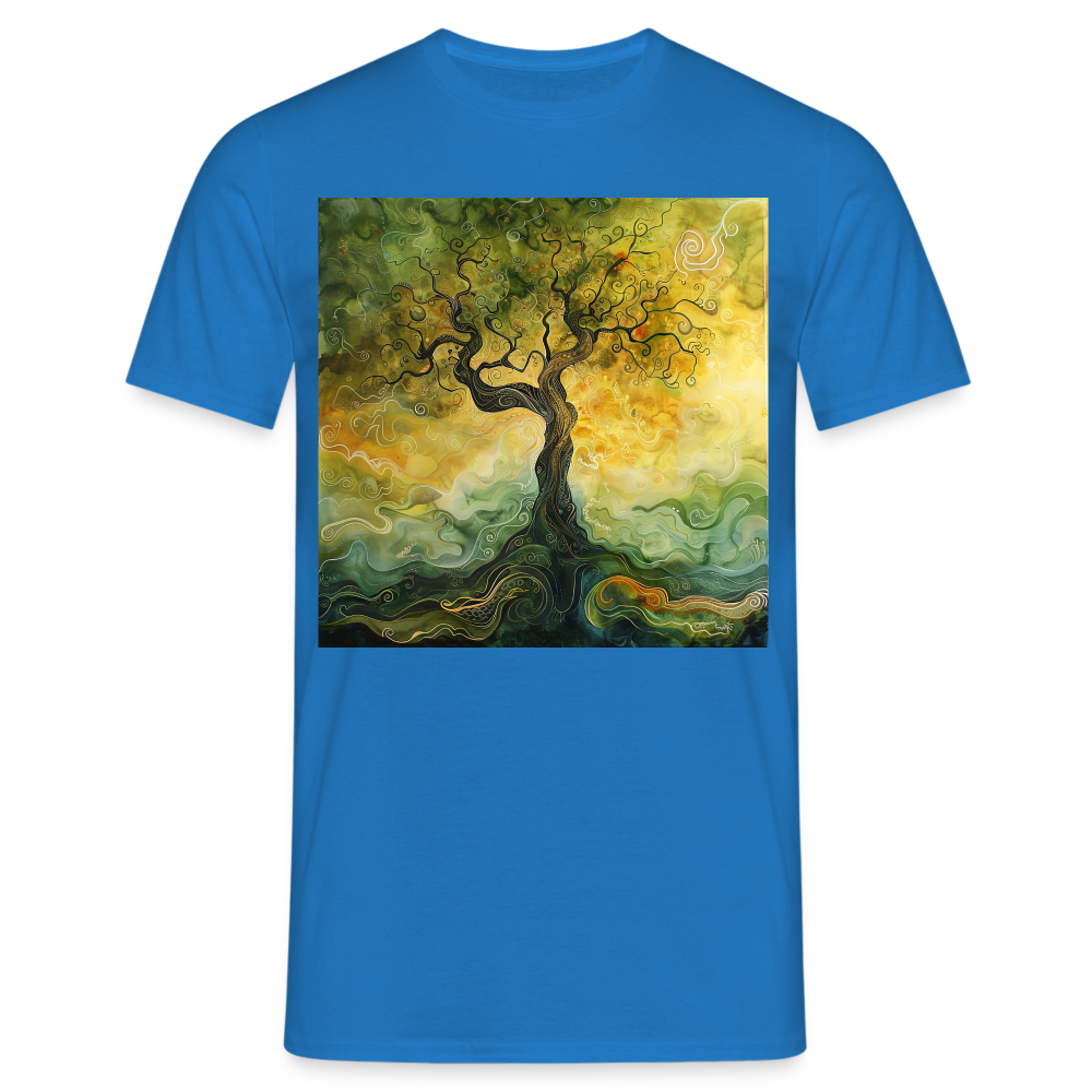 Trädets visdom, T-shirt herr - kungsblå