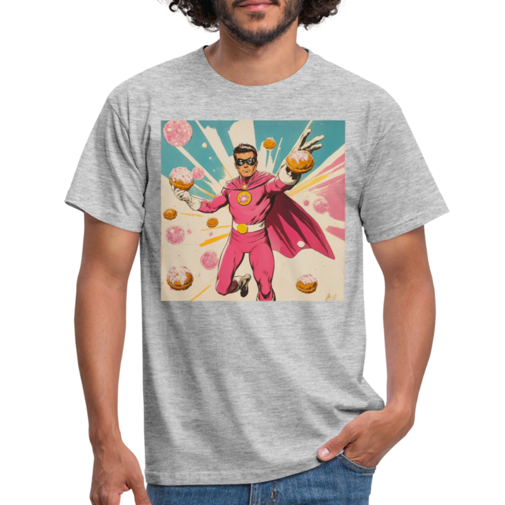 Frosting-Fury, T-shirt herr - gråmelerad