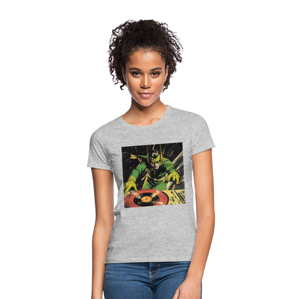 Vibe Venom, T-shirt dam - gråmelerad