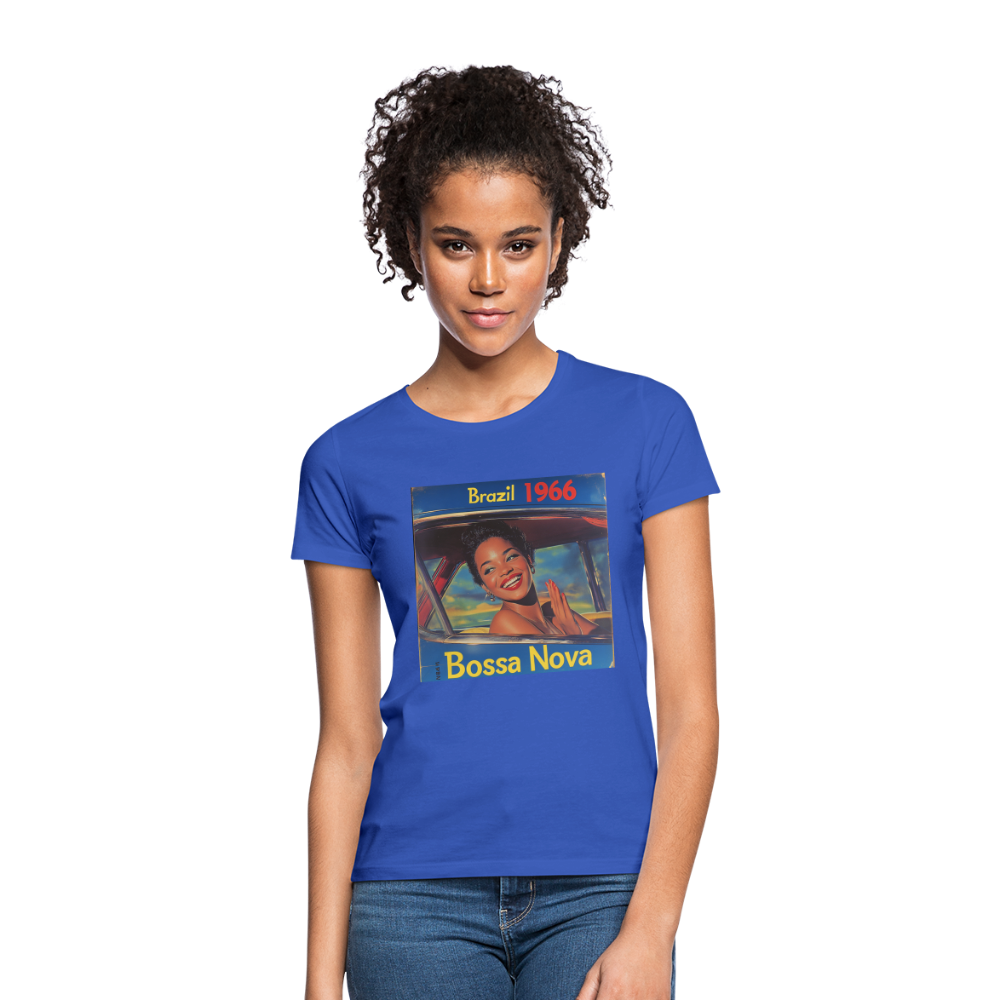 Isabela Costa, brazil 1966, T-shirt dam - royalblå