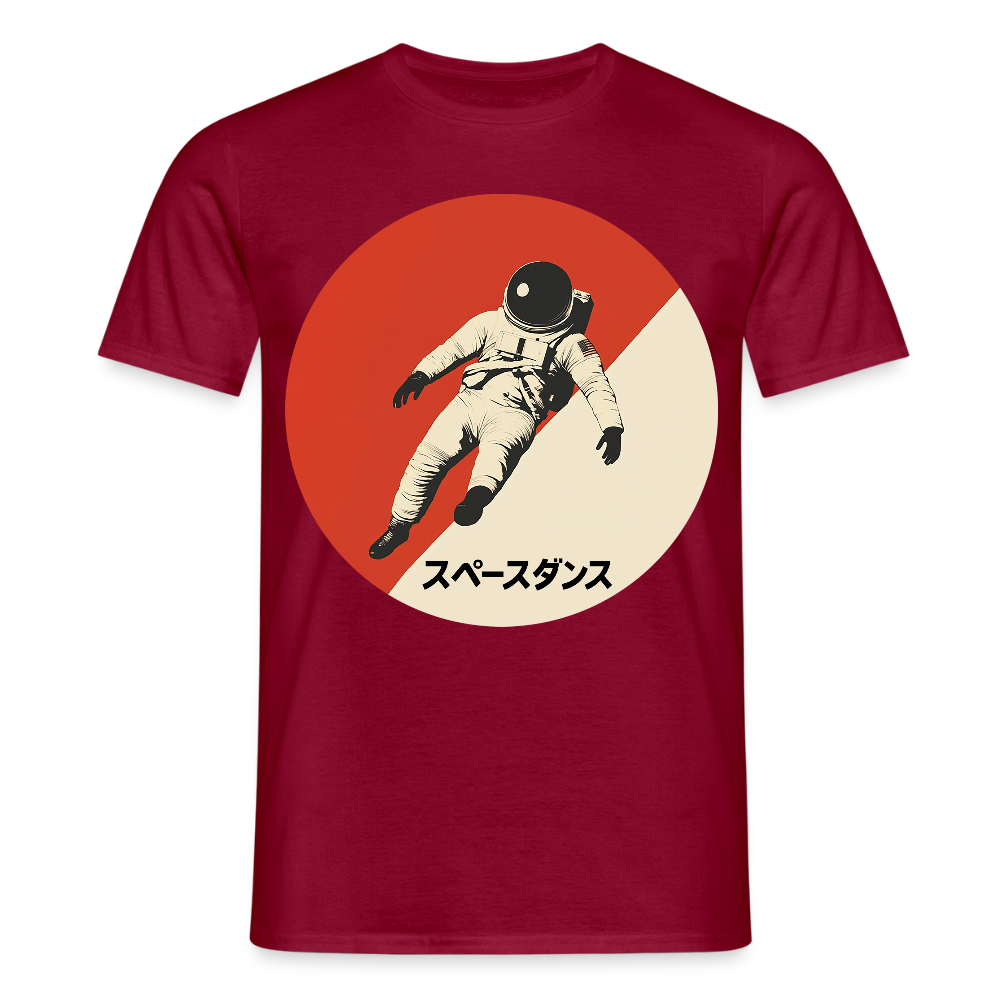 Space Dance, T-shirt unisex - tegelröd