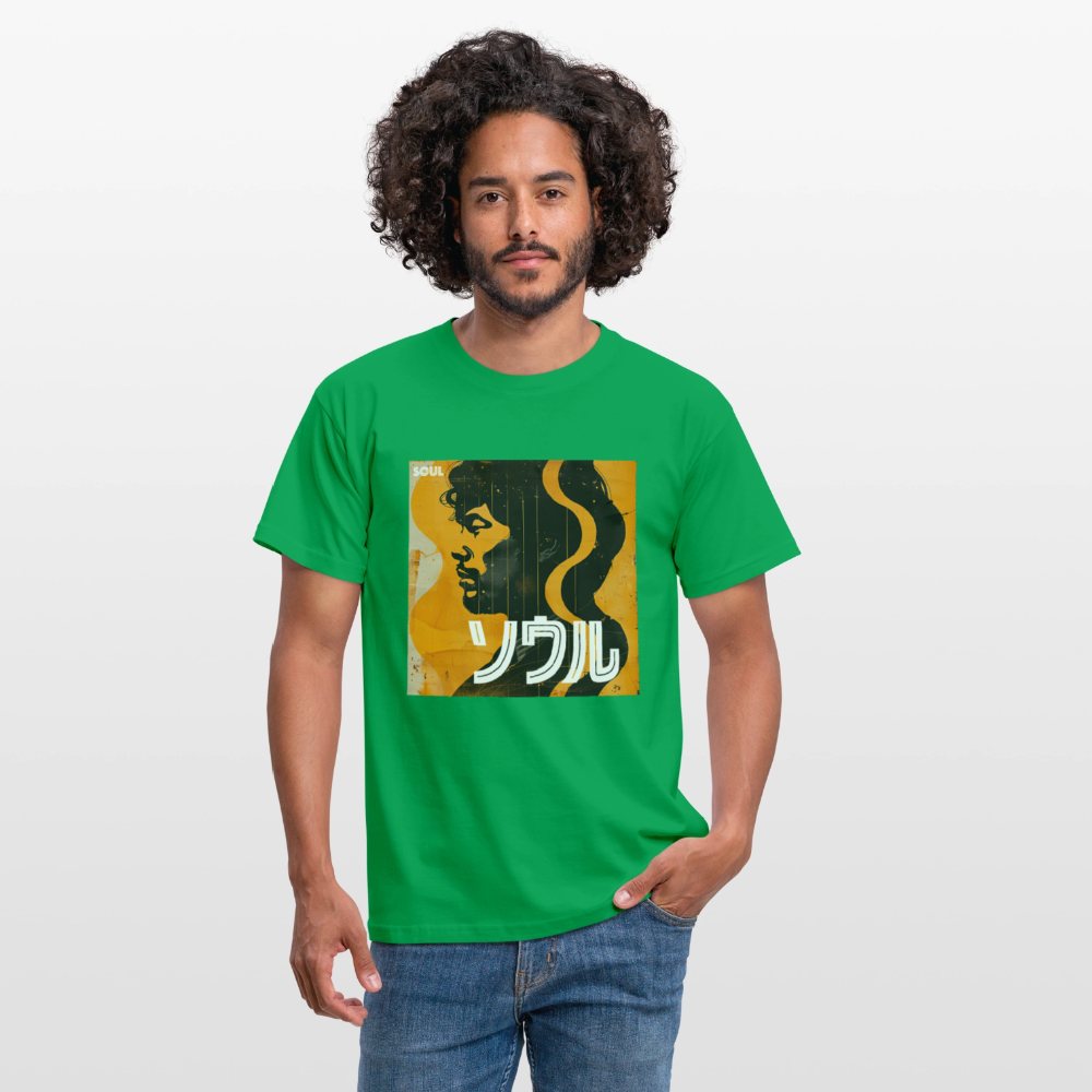 Nippon Grooves, T-shirt unisex - kellygrön