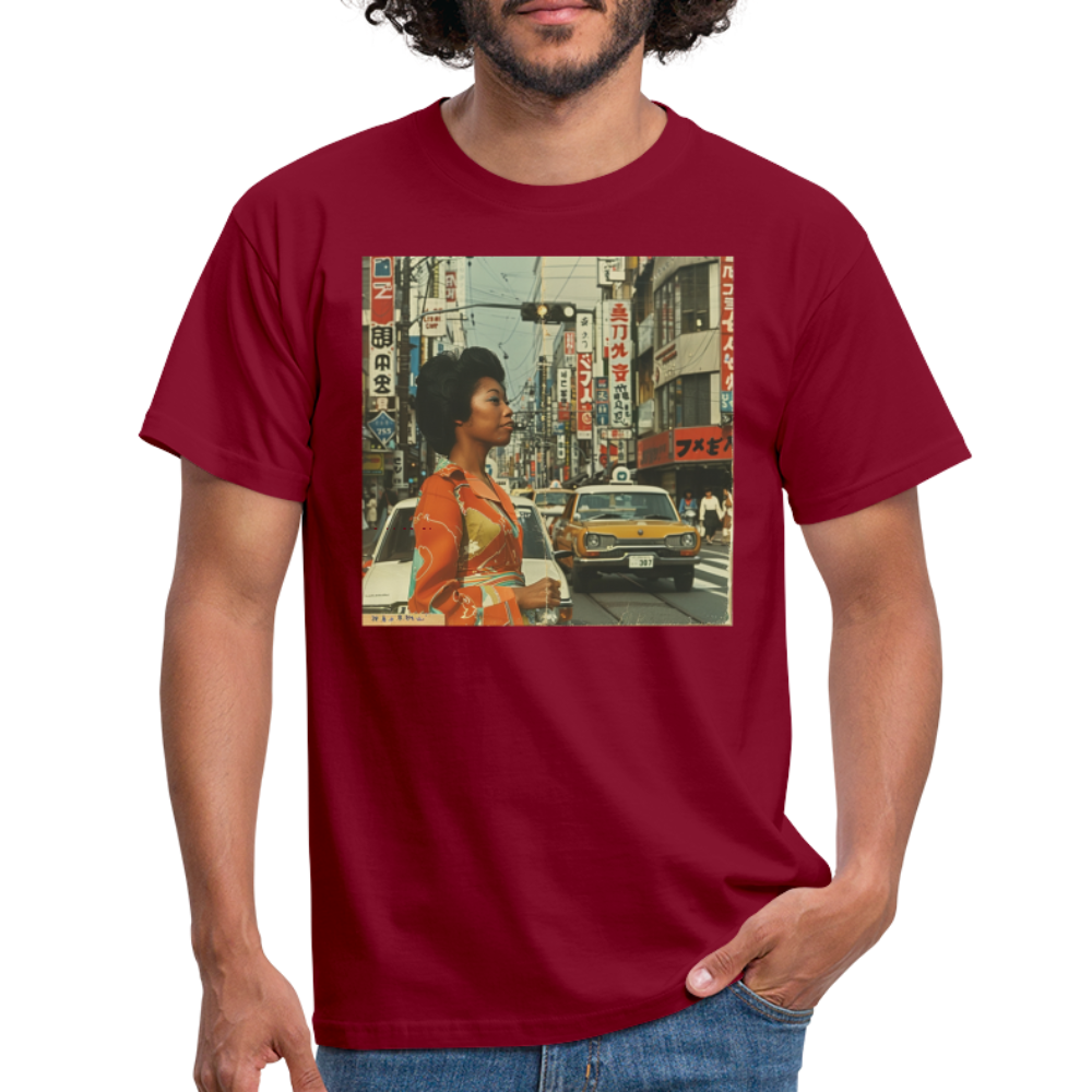 Yumi Sakamoto, T-shirt herr - tegelröd