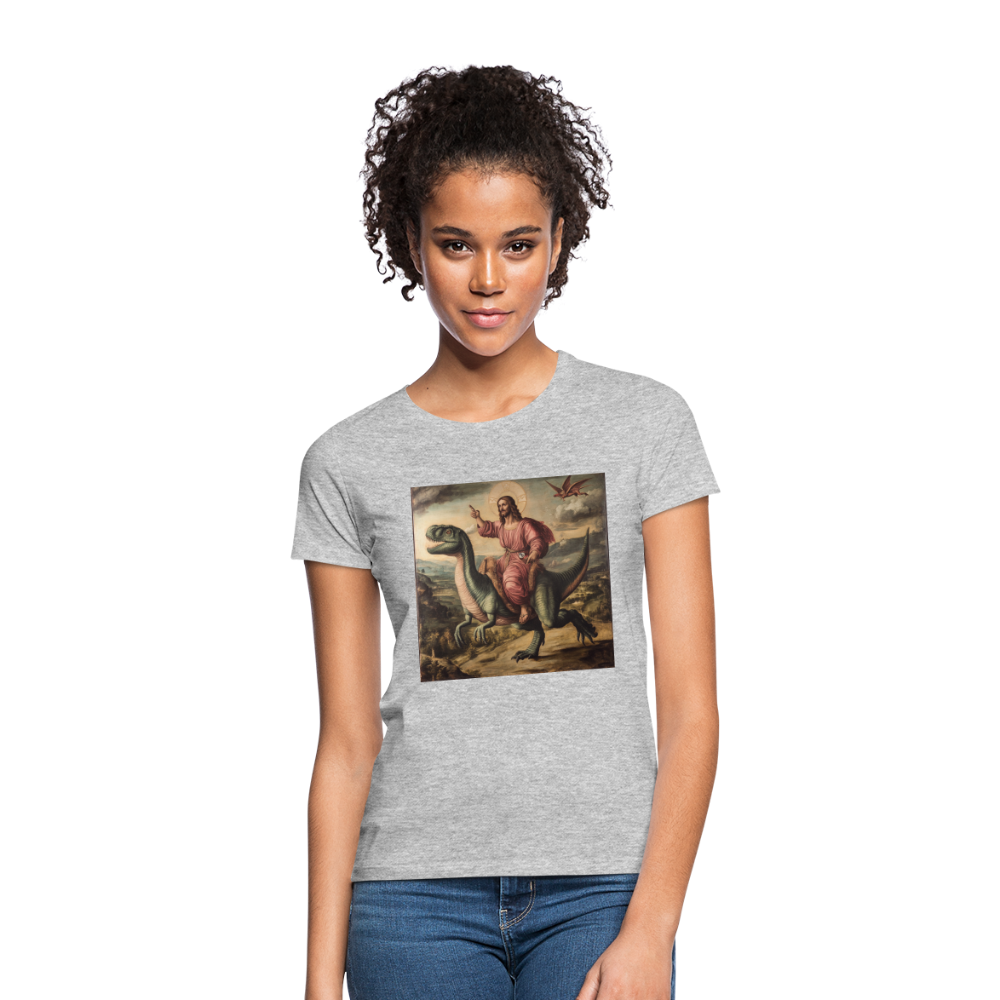 Ritten genom Tiden, T-shirt dam - gråmelerad