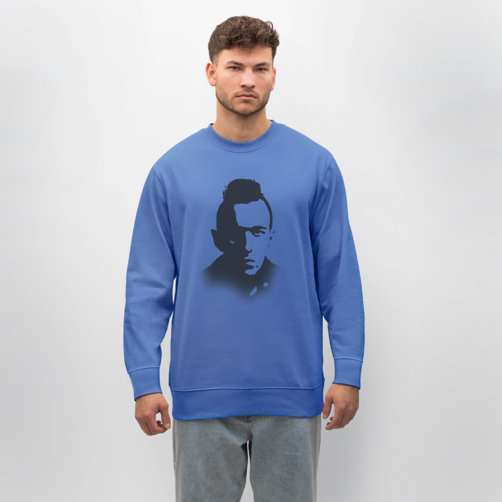Stencil of Rebellion, Ekologisk sweatshirt CHANGER unisex från Stanley/Stella - blå