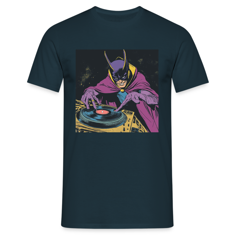 Purple Pulse, T-shirt herr - marinblå