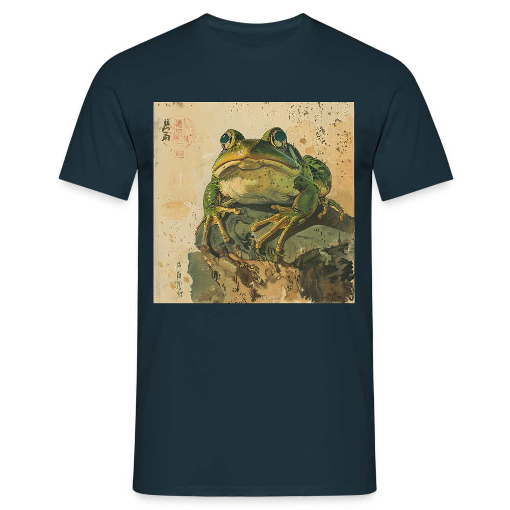 Grodan i Skymningen, T-shirt herr - marinblå