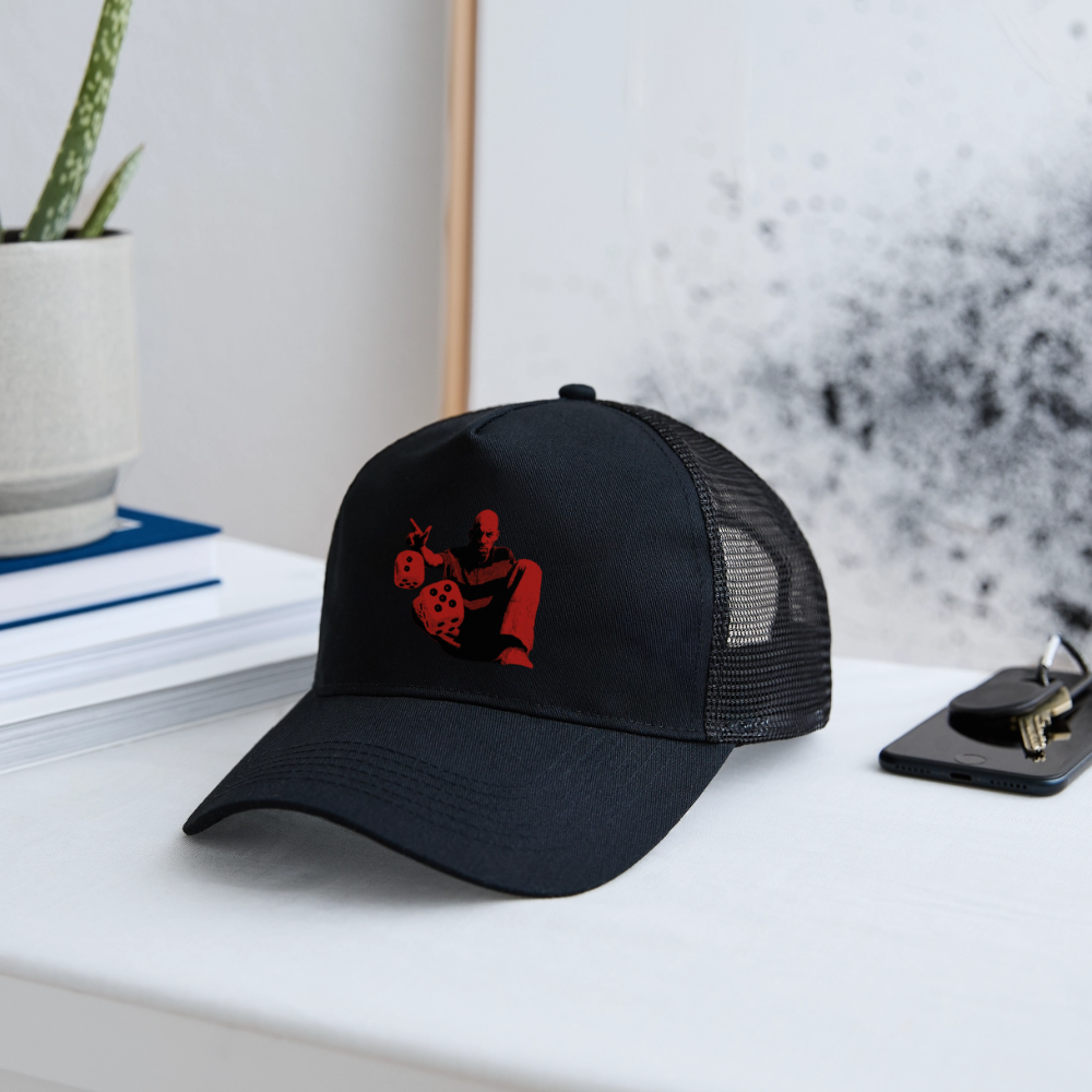 Six Side Story, Trucker Cap - svart/svart