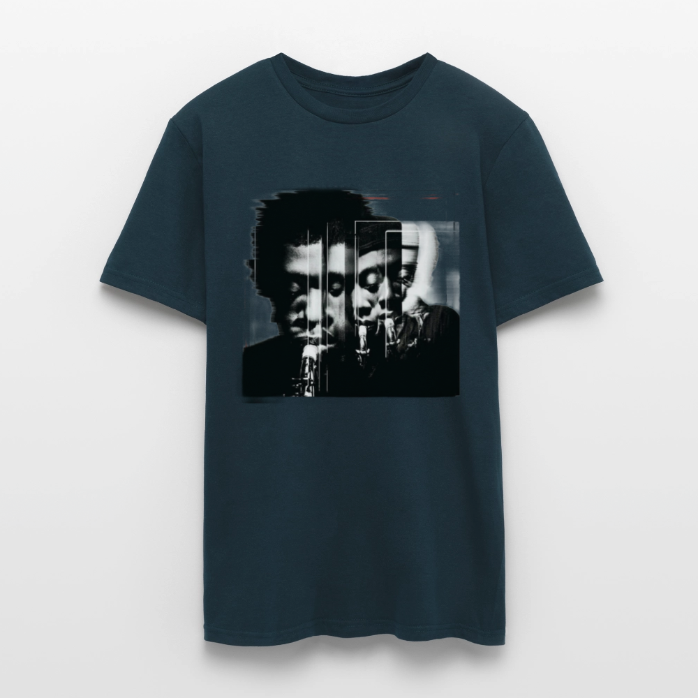 Between Breaths, T-shirt herr - marinblå