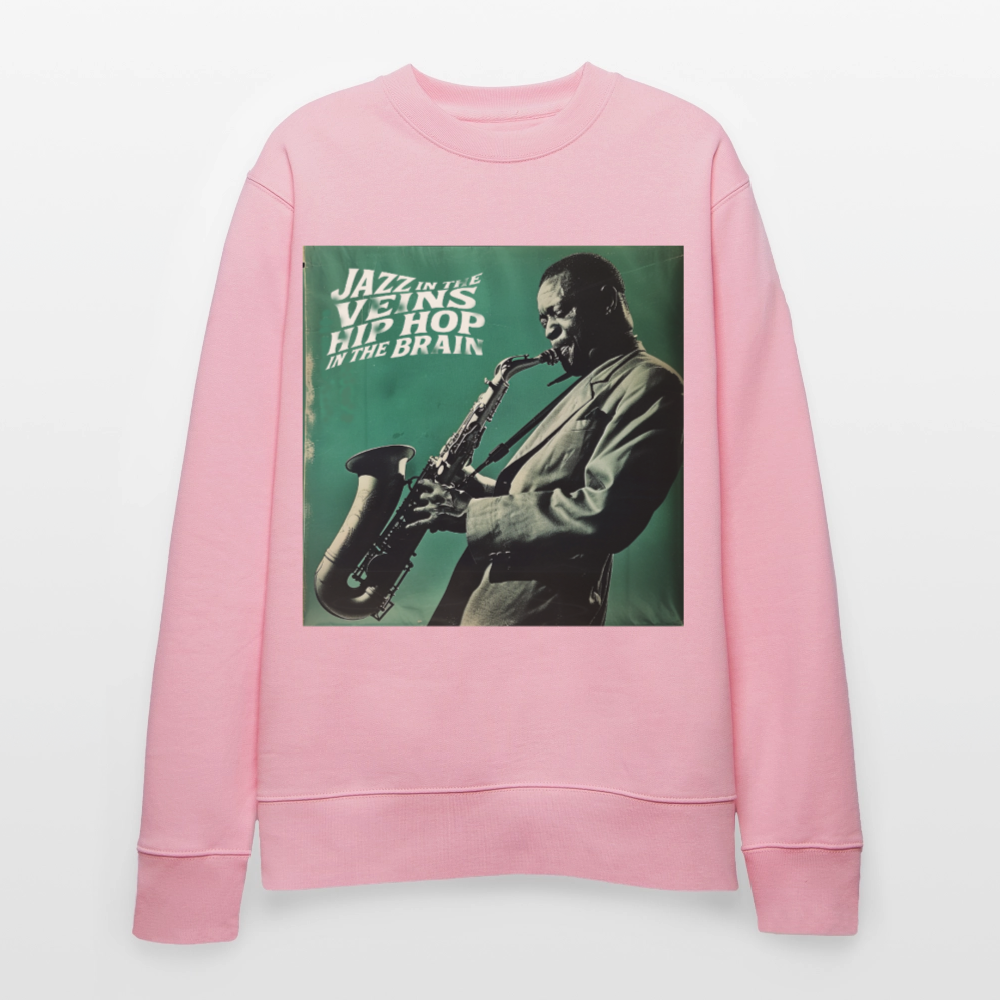 Groove in the Mind, Ekologisk sweatshirt CHANGER unisex från Stanley/Stella - ljusrosa