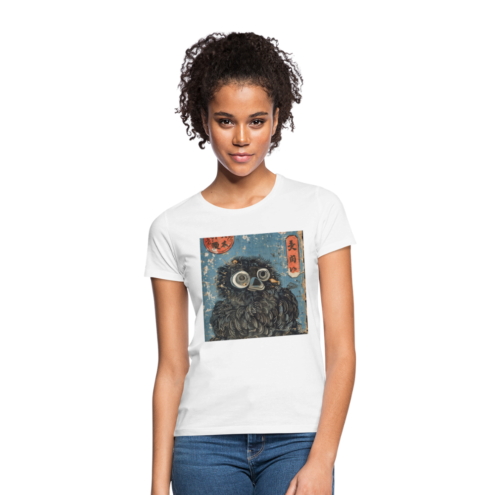 Denimiko, T-shirt dam - vit