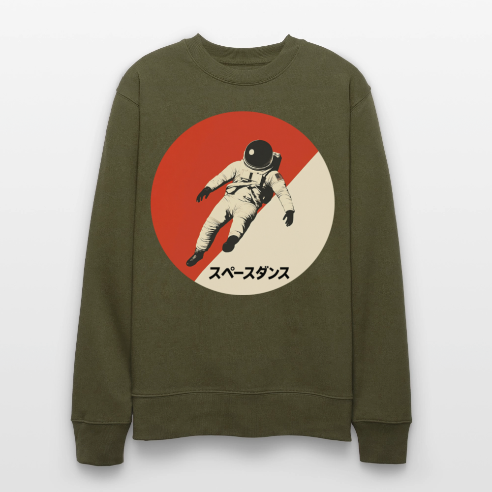 Space Dance, Ekologisk sweatshirt CHANGER unisex från Stanley/Stella - kaki