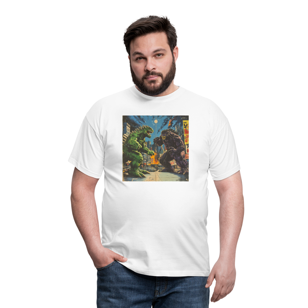 Kampen vid Solnedgången, T-shirt herr - vit