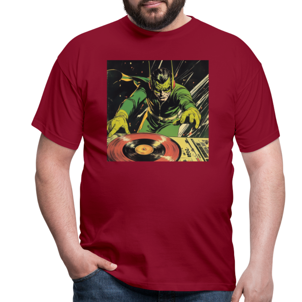 Vibe Venom, T-shirt herr - tegelröd