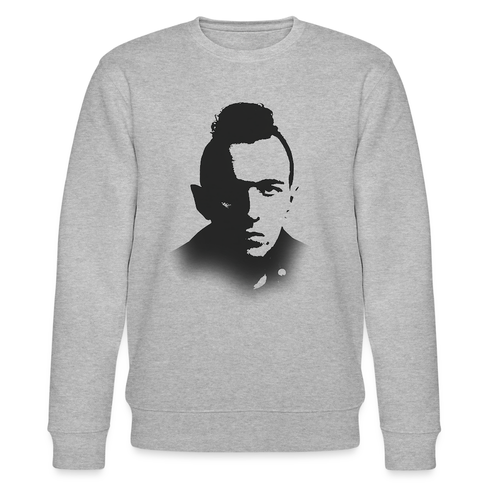 Stencil of Rebellion, Ekologisk sweatshirt CHANGER unisex från Stanley/Stella - gråmelerad