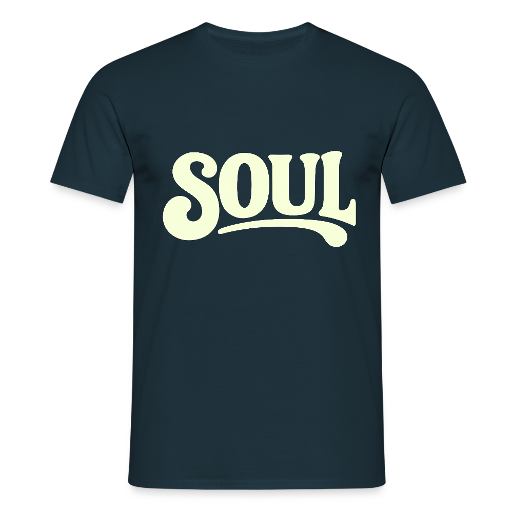 All About Soul, T-shirt unisex - marinblå